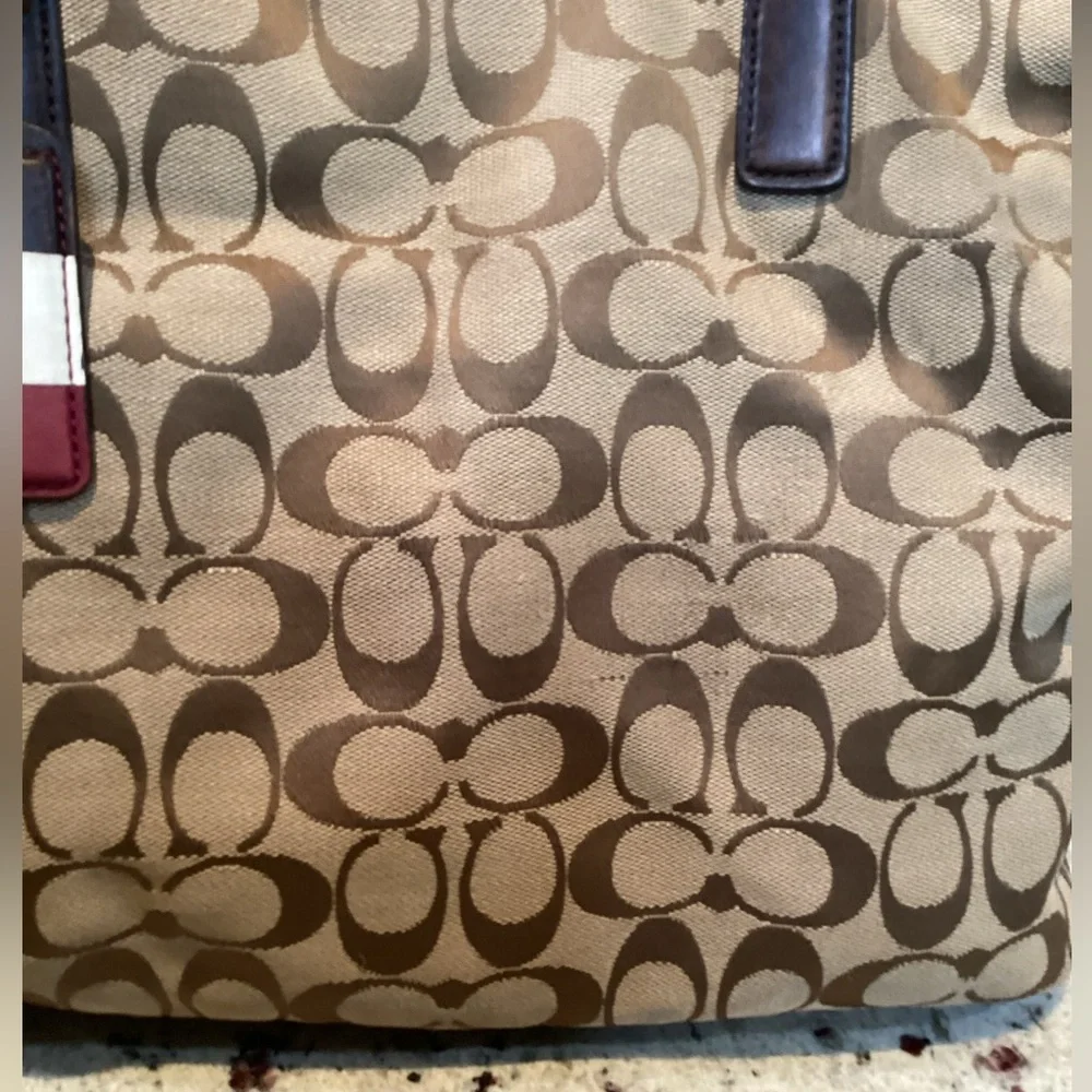 COACH Signature Canvas Weekend Tote #23465